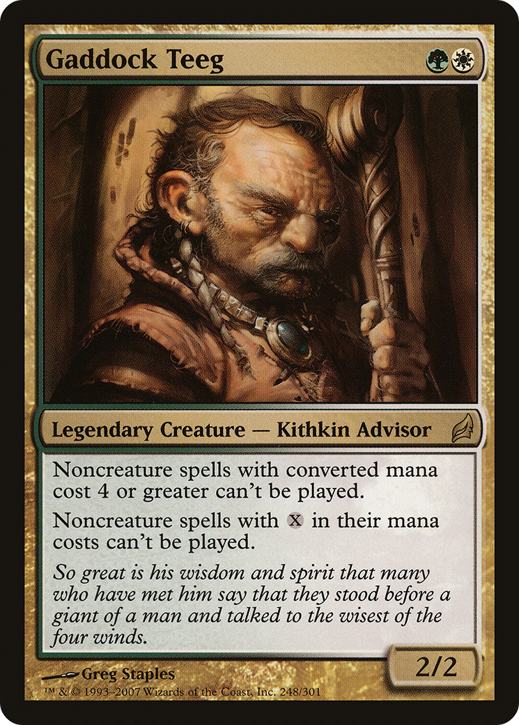 Gaddock Teeg (LRW-248) [Lorwyn]