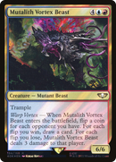 Mutalith Vortex Beast (Surge Foil) (40K-134) [Warhammer 40,000 Commander] Foil