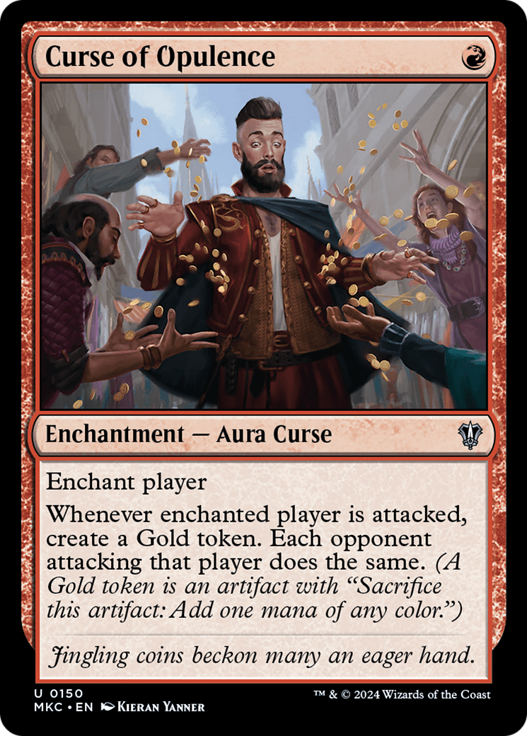 Curse of Opulence (MKC-150) [Murders at Karlov Manor Commander]