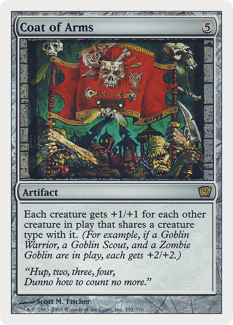 Coat of Arms (9ED-291) [Ninth Edition]