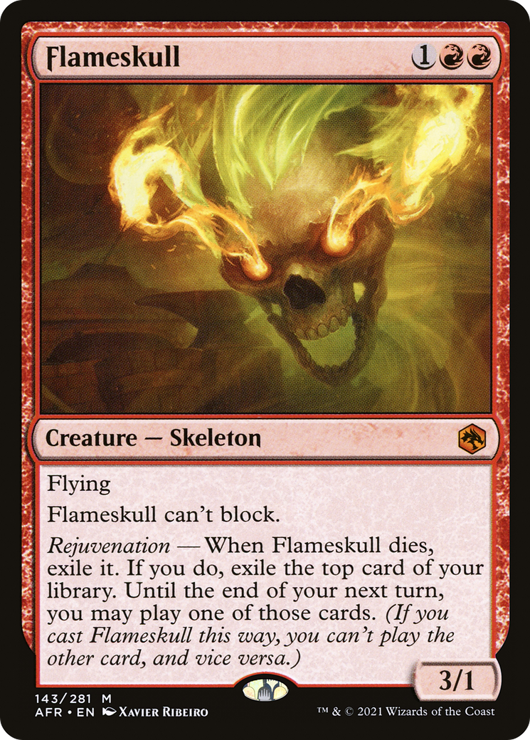 Flameskull (AFR-143) [Adventures in the Forgotten Realms]