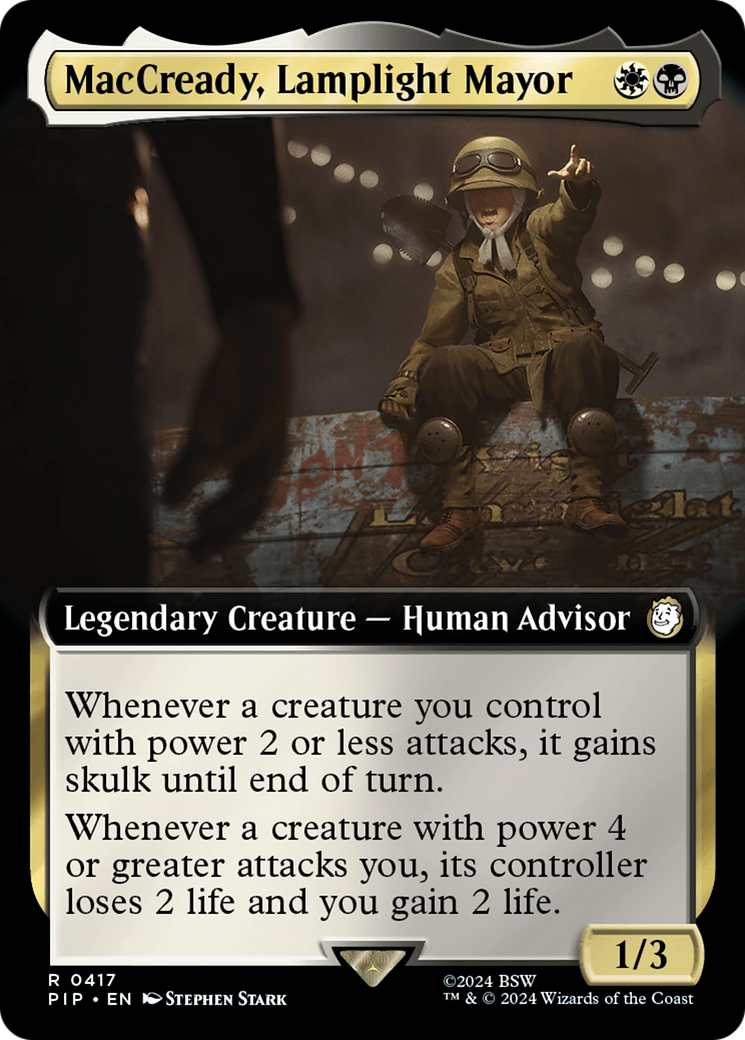 MacCready, Lamplight Mayor (PIP-417) [Fallout]: (Extended Art)