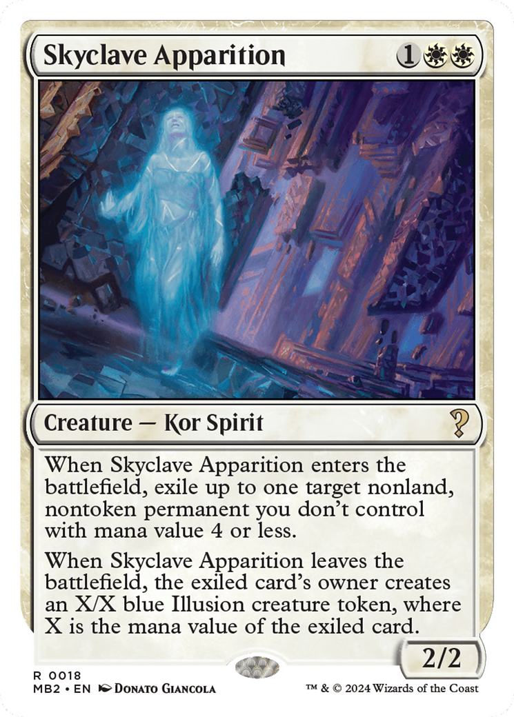 Skyclave Apparition (MB2-018) [Mystery Booster 2]