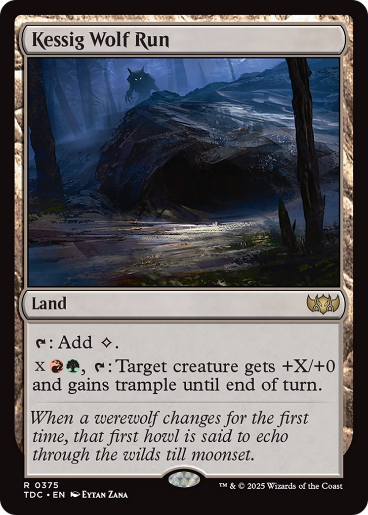 Kessig Wolf Run (TDC-375) [Commander: Tarkir: Dragonstorm]