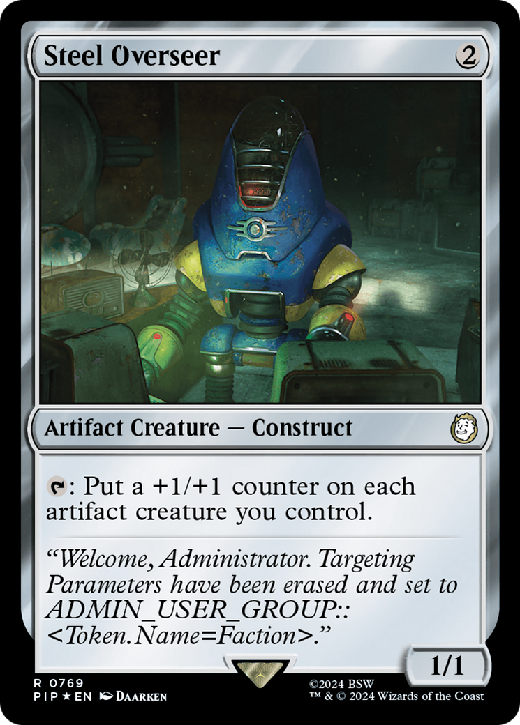 Steel Overseer (PIP-769) [Fallout] Foil