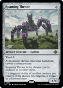 Roaming Throne (LCI-258) [The Lost Caverns of Ixalan] Foil