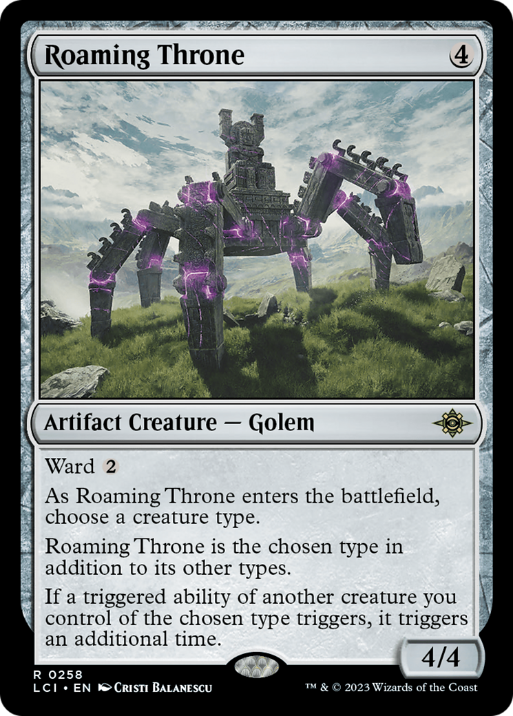Roaming Throne (LCI-258) [The Lost Caverns of Ixalan]