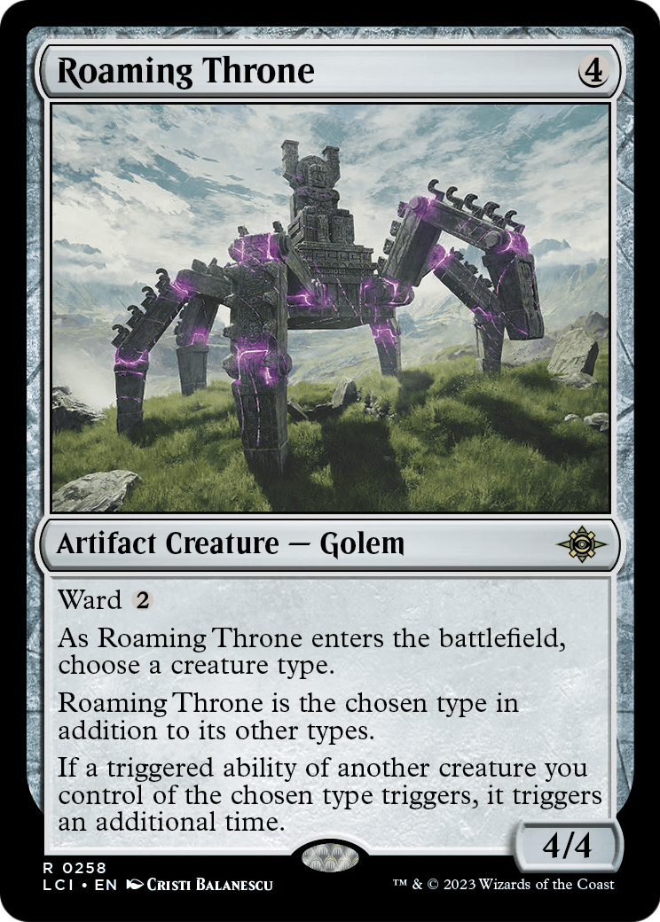 Roaming Throne (LCI-258) [The Lost Caverns of Ixalan]