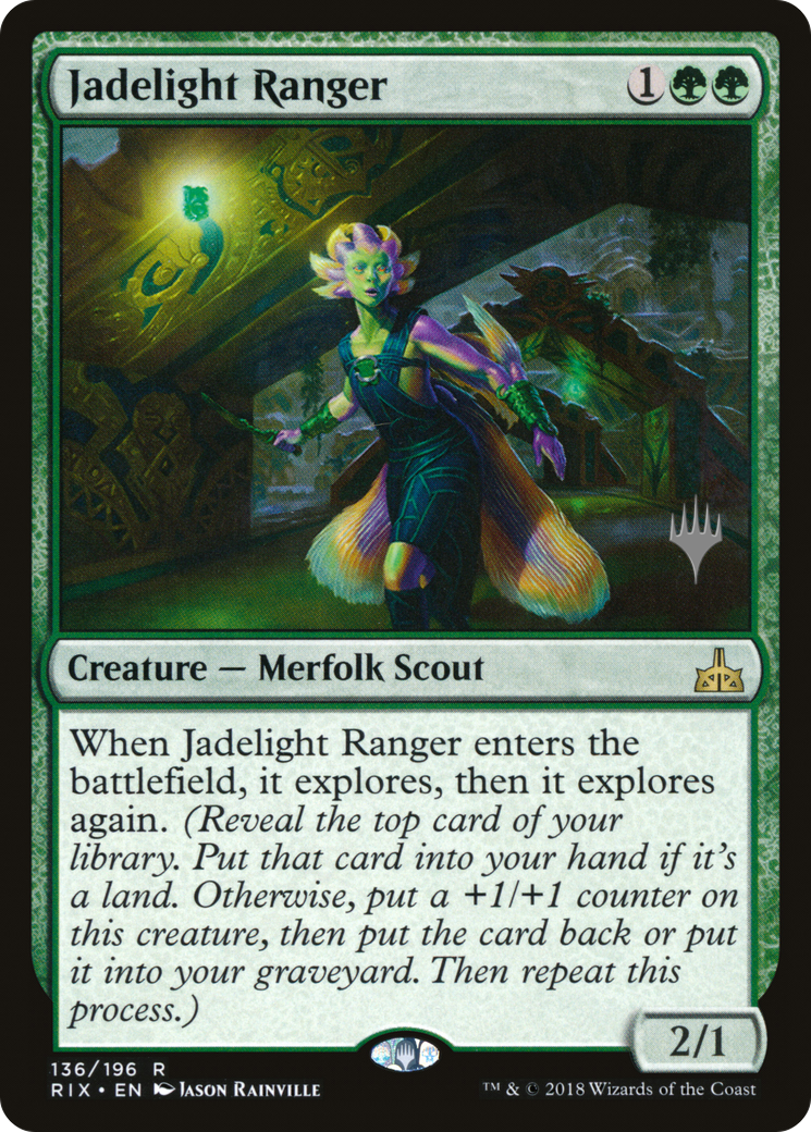 Jadelight Ranger (PPM20-136P) [Promo Pack: Rivals of Ixalan Promos]