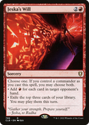 Jeska's Will (CLB-799) [Commander Legends: Battle for Baldur's Gate]