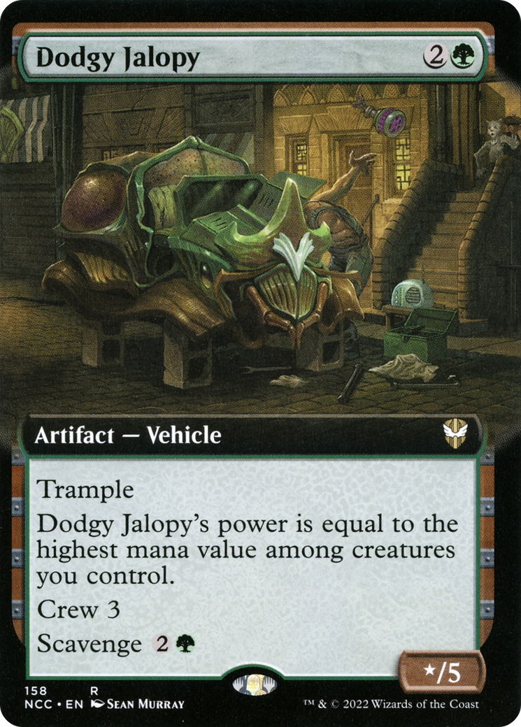 Dodgy Jalopy (Extended Art) (NCC-158) [New Capenna Commander]