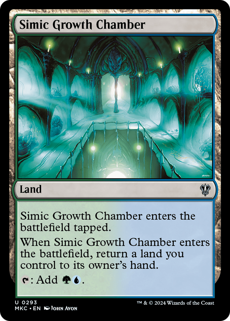 Simic Growth Chamber (MKC-293) [Murders at Karlov Manor Commander]
