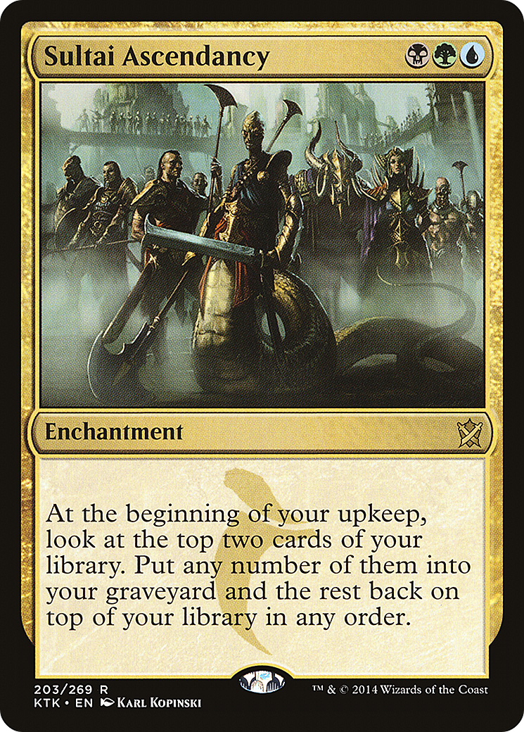 Sultai Ascendancy (KTK-203) [Khans of Tarkir]