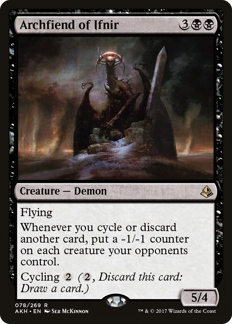 Archfiend of Ifnir (AKH-078) [Amonkhet] Foil