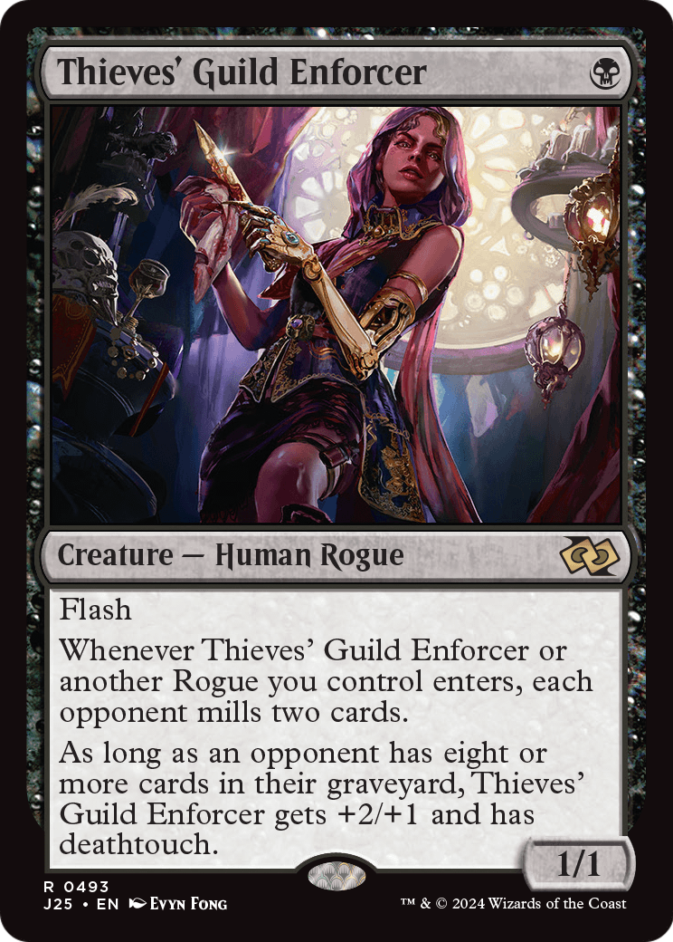 Thieves' Guild Enforcer (J25-493) [Foundations Jumpstart]