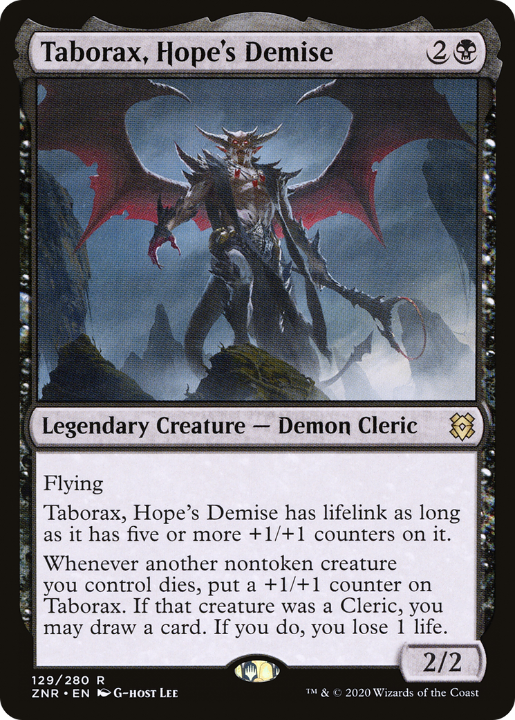 Taborax, Hope's Demise (ZNR-129) [Zendikar Rising]