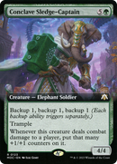 Conclave Sledge-Captain (Extended Art) (MOC-123) [March of the Machine Commander] Foil