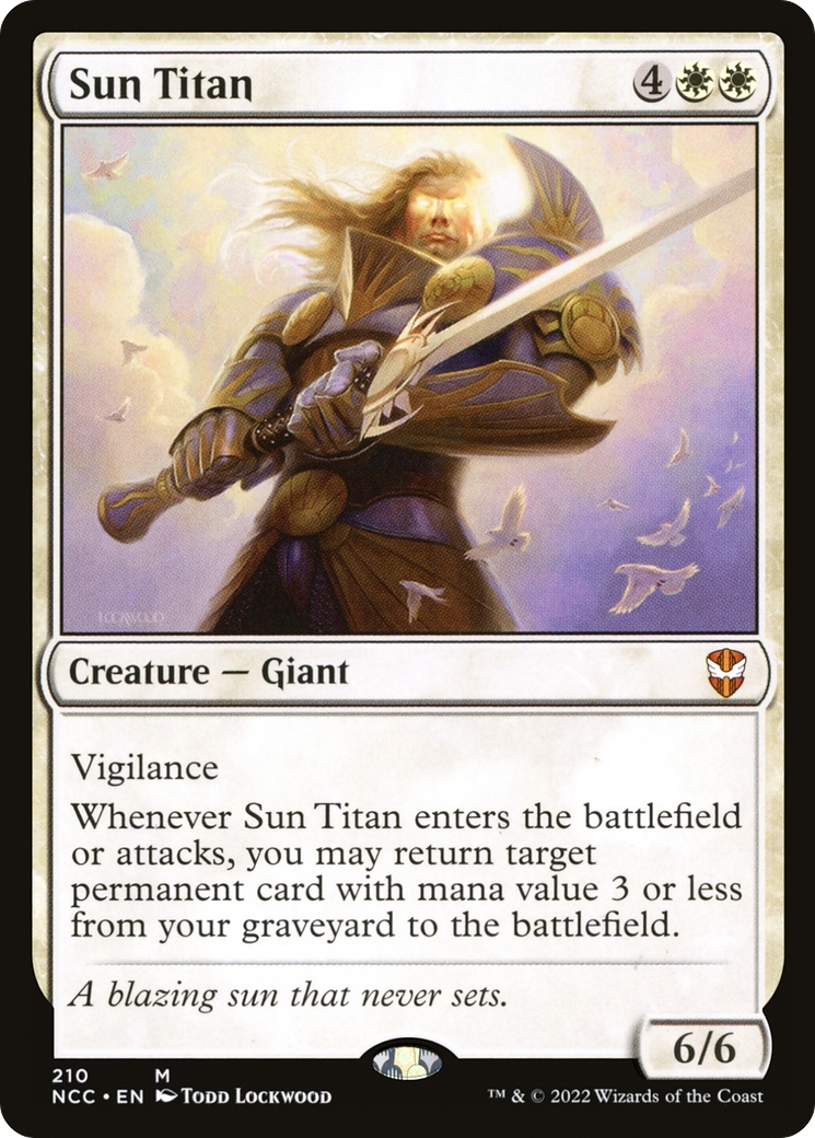 Sun Titan (NCC-210) [New Capenna Commander]