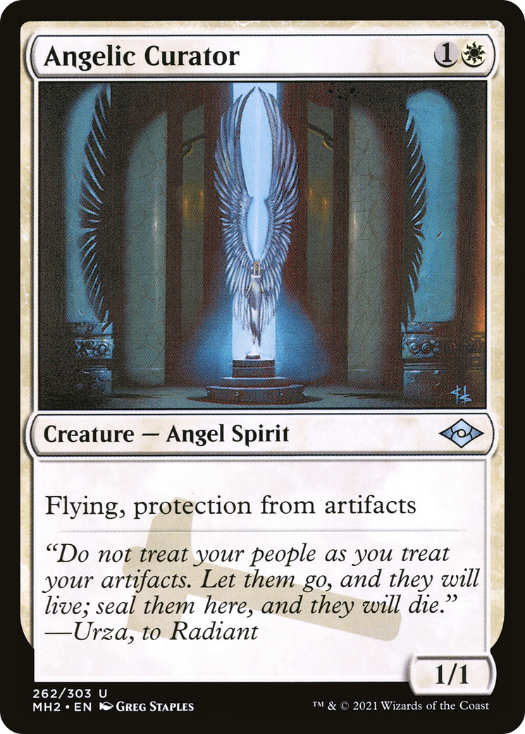 Angelic Curator (MH2-262) [Modern Horizons 2]