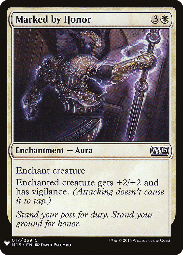 Marked by Honor (LIST-M15-17) [The List]