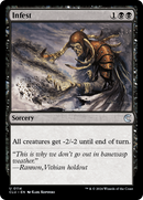 Infest (CLU-114) [Ravnica: Clue Edition]