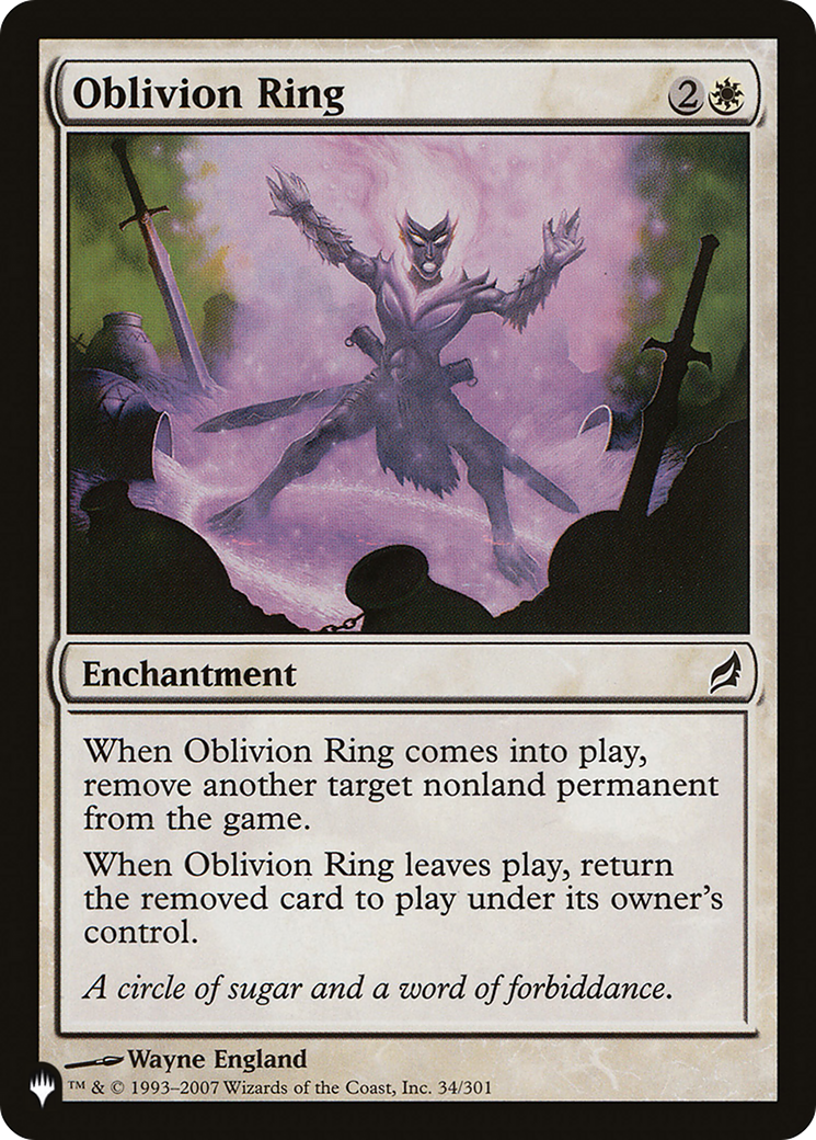 Oblivion Ring (LIST-LRW-34) [The List]