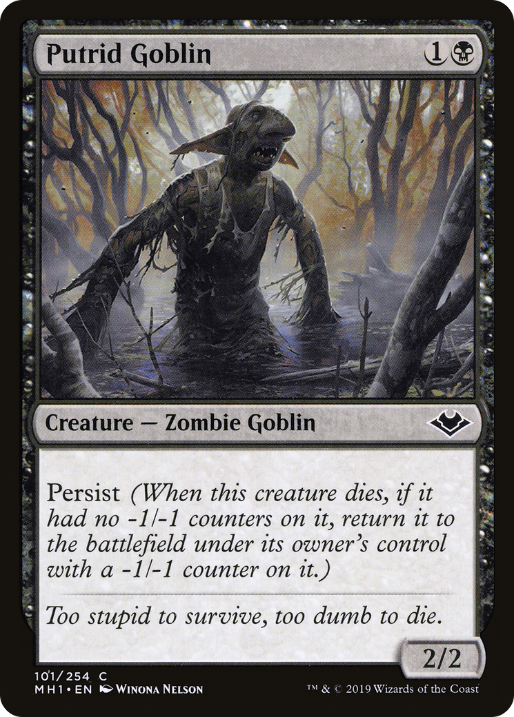 Putrid Goblin (MH1-101) [Modern Horizons]