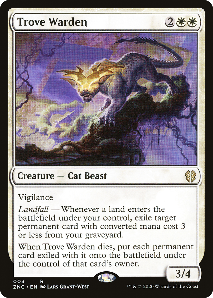 Trove Warden (ZNC-003) [Zendikar Rising Commander]