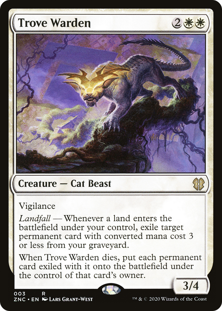 Trove Warden (ZNC-003) [Zendikar Rising Commander]