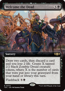 Welcome the Dead (TDC-070) [Commander: Tarkir: Dragonstorm]: (Extended Art)