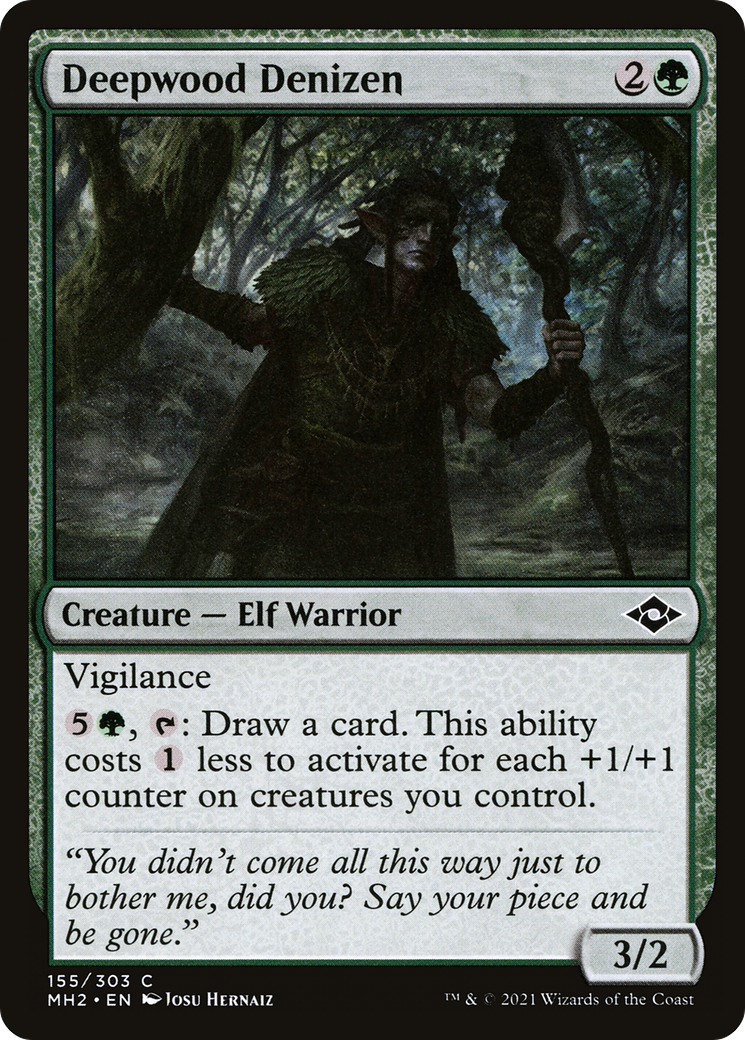 Deepwood Denizen (MH2-155) [Modern Horizons 2]