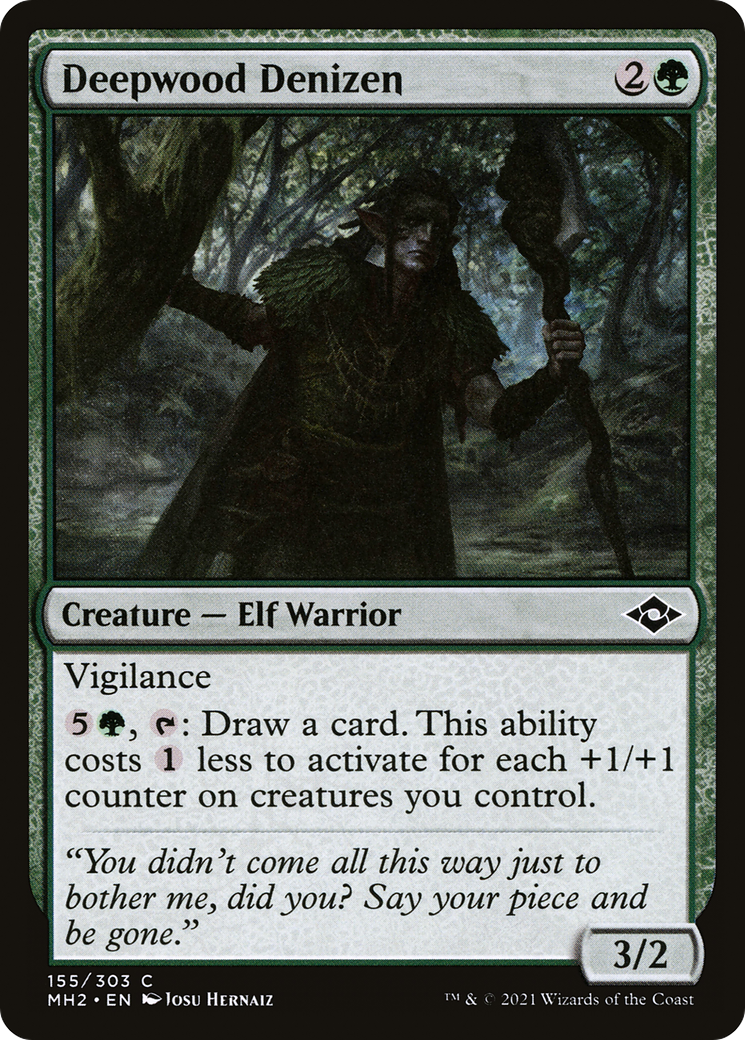 Deepwood Denizen (MH2-155) [Modern Horizons 2] Foil