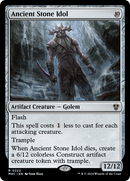 Ancient Stone Idol (MKC-222) [Murders at Karlov Manor Commander]