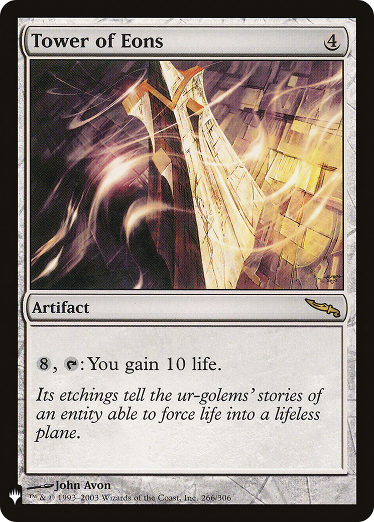 Tower of Eons (LIST-MRD-266) [The List]