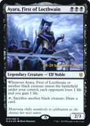Ayara, First of Locthwain (PRE-75S) [Throne of Eldraine Promos] Foil