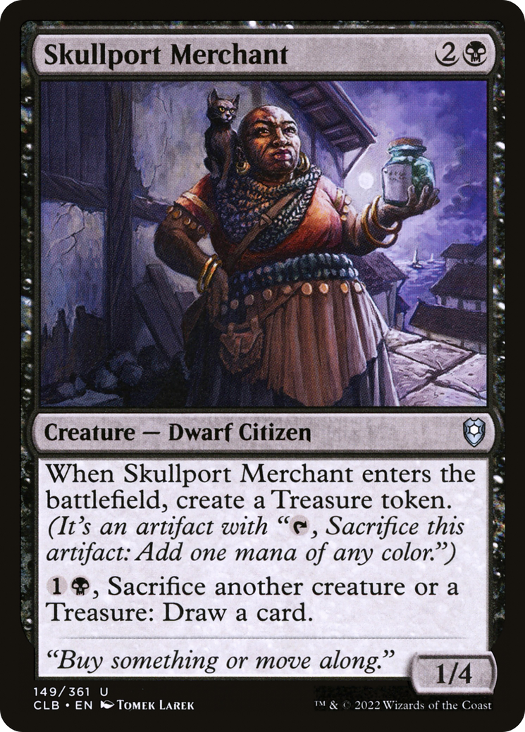 Skullport Merchant (CLB-149) [Commander Legends: Battle for Baldur's Gate]