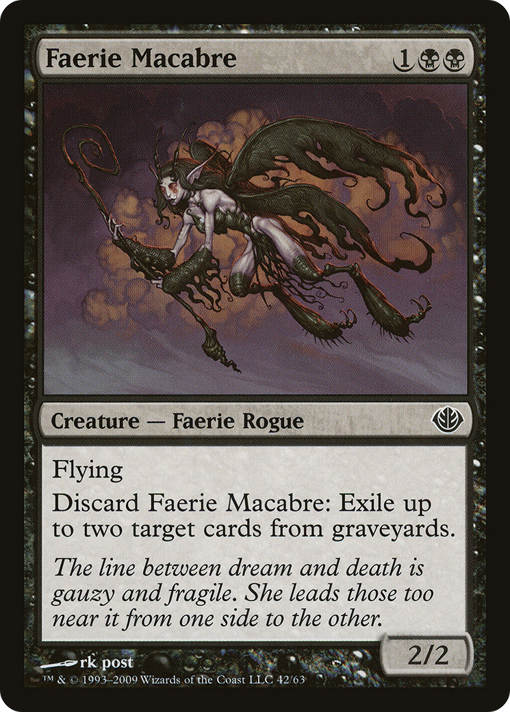 Faerie Macabre (DDD-042) [Duel Decks: Garruk vs. Liliana]