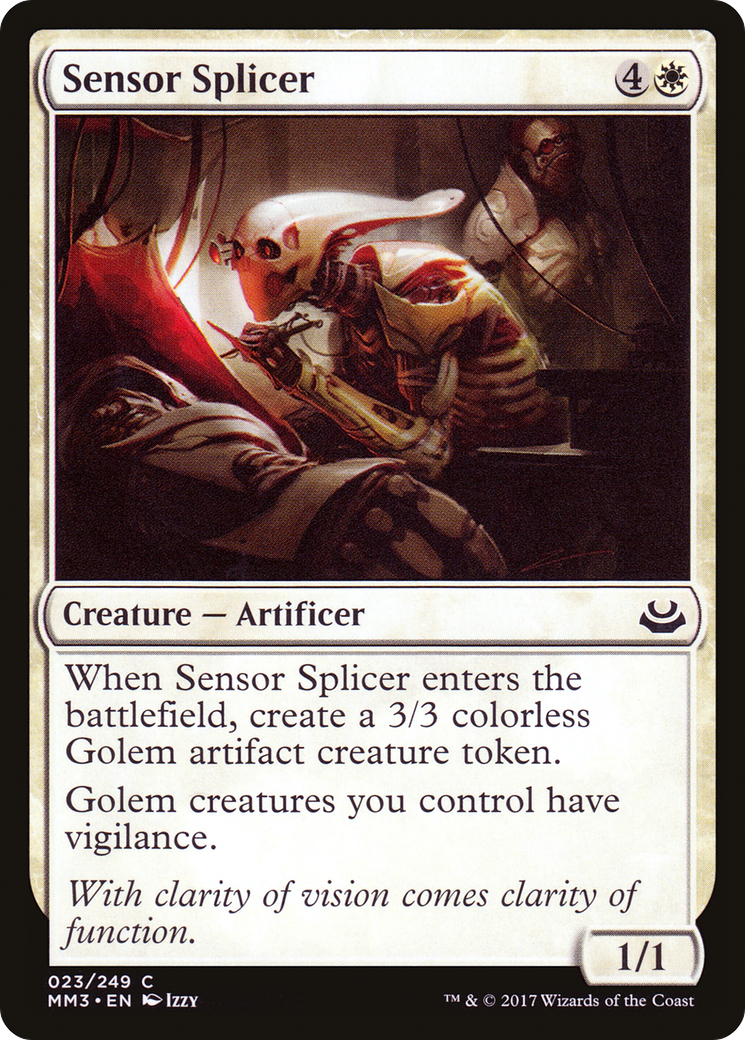 Sensor Splicer (MM3-023) [Modern Masters 2017] Foil