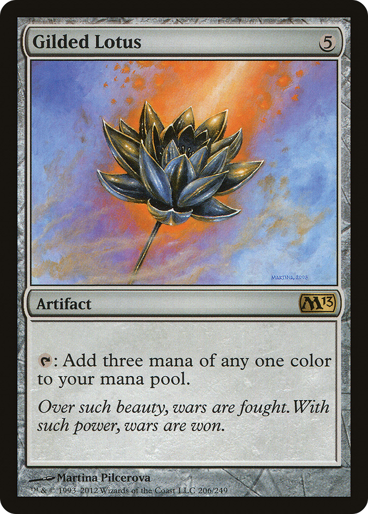 Gilded Lotus (M13-206) [Magic 2013]
