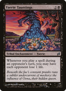 Faerie Tauntings (LRW-112) [Lorwyn] Foil