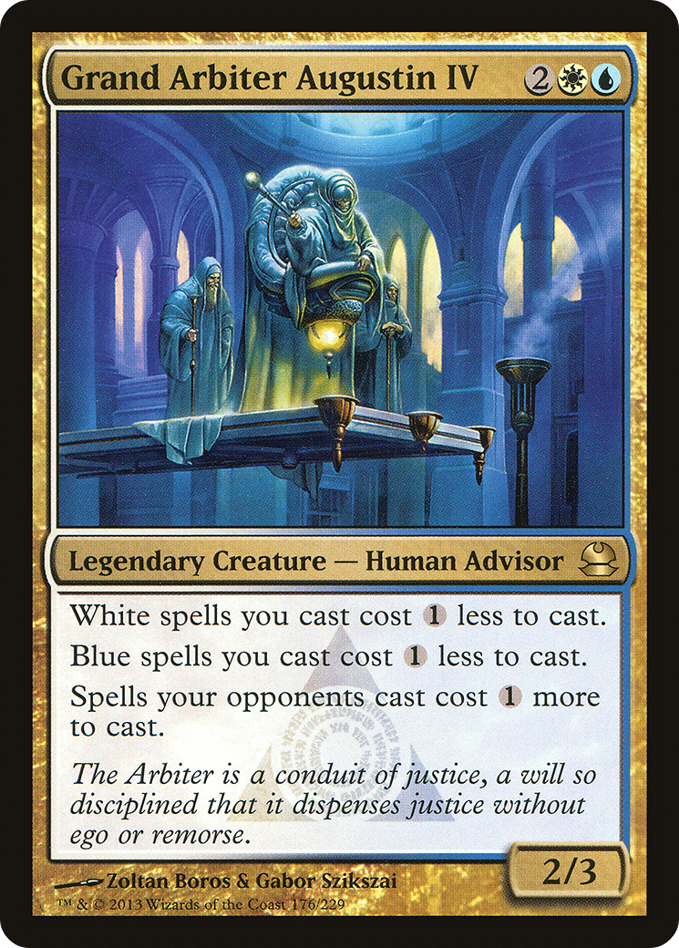 Grand Arbiter Augustin IV (MMA-176) [Modern Masters] Foil