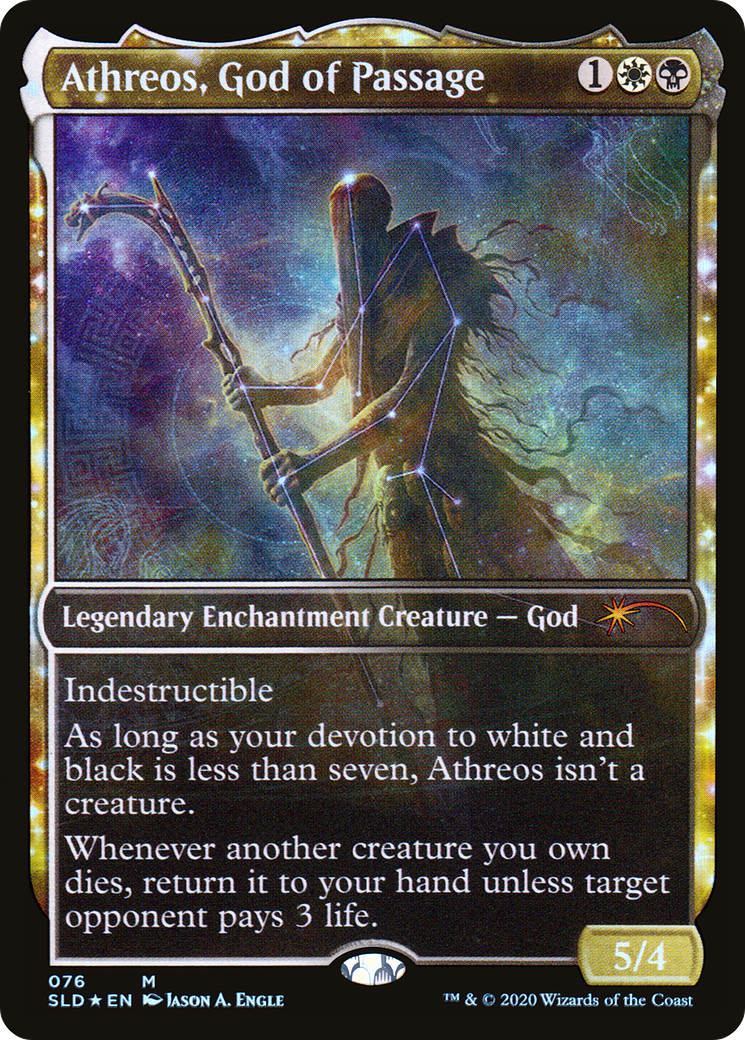 Athreos, God of Passage (SLD-076) (Showcase) [Secret Lair Drop] Foil