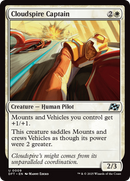 Cloudspire Captain (DFT-009) [Aetherdrift] Foil