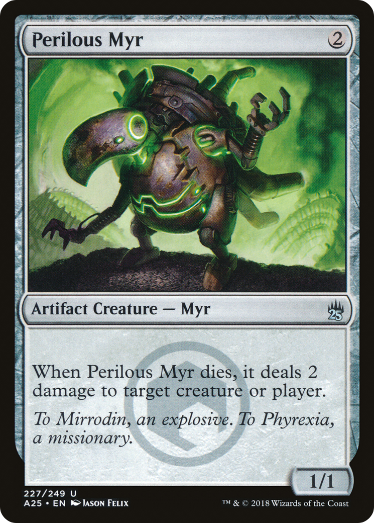 Perilous Myr (A25-227) [Masters 25] Foil