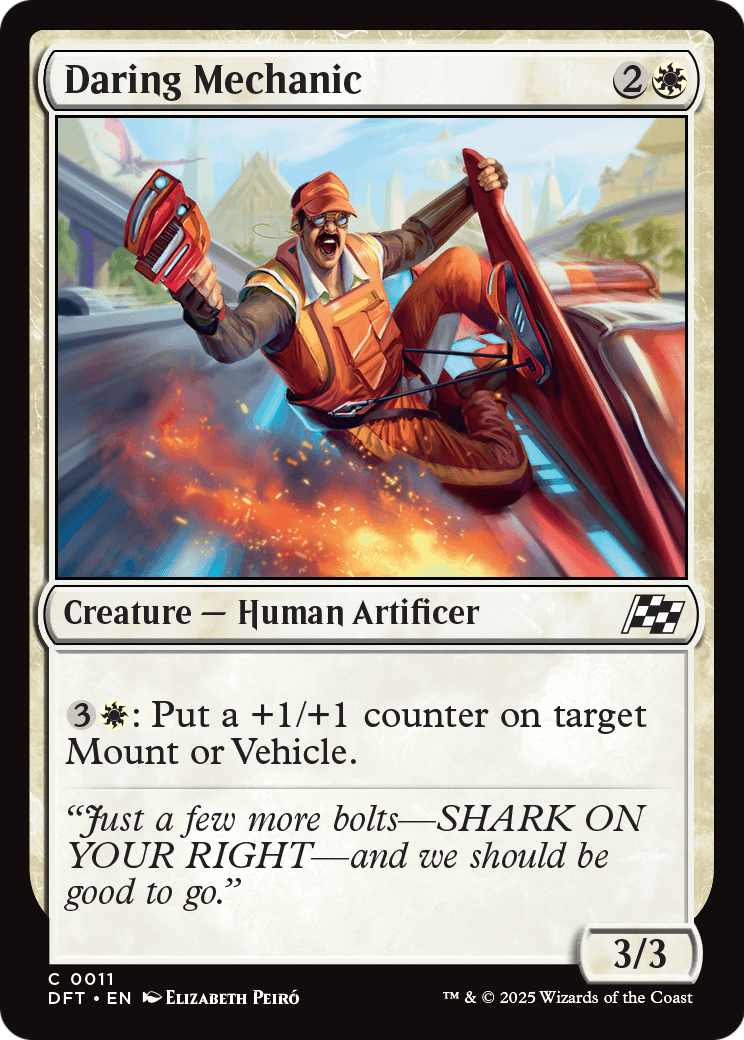 Daring Mechanic (DFT-011) [Aetherdrift] Foil