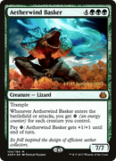 Aetherwind Basker (PRE-104S) [Aether Revolt Promos] Foil