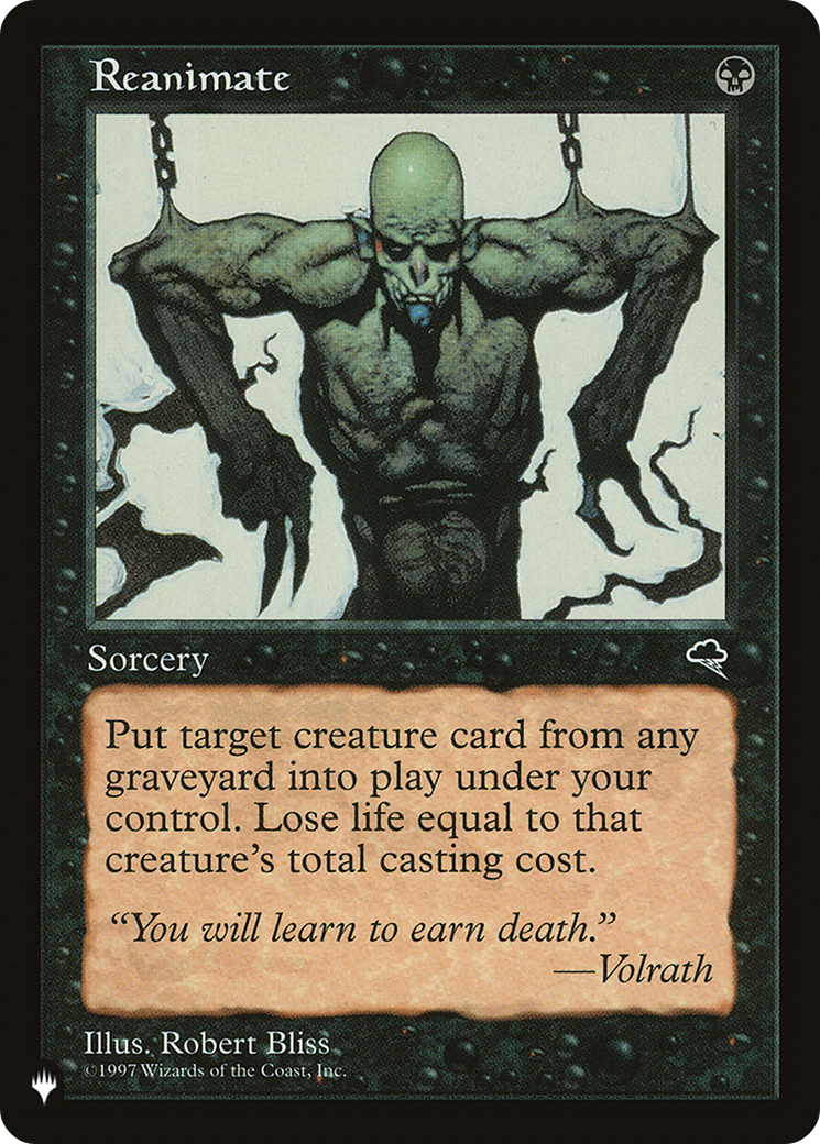 Reanimate (LIST-TMP-151) [The List]