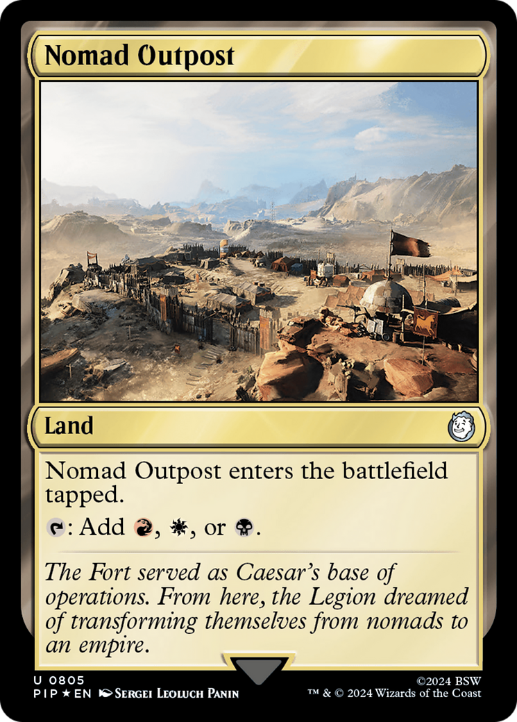 Nomad Outpost (PIP-805) [Fallout] Foil