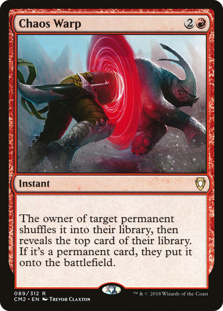 Chaos Warp (CM2-089) [Commander Anthology Volume II]