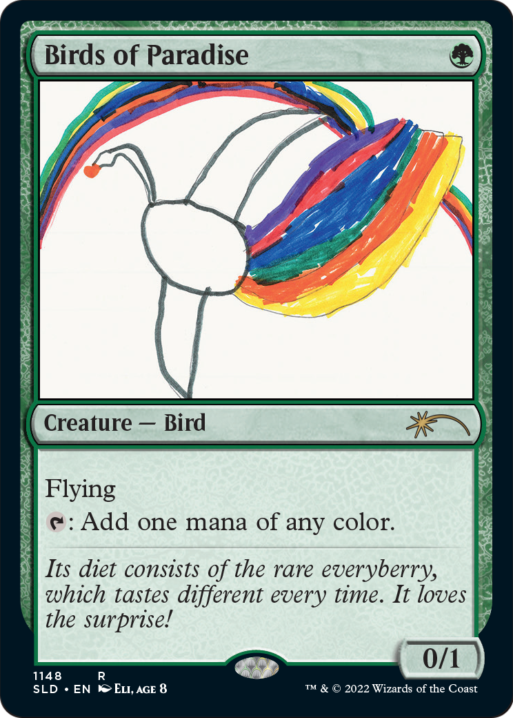 Birds of Paradise (SLD-1148) [Secret Lair Drop]